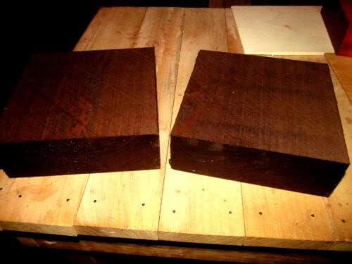 Lumber Wood for Woodworking - Construction - Landscaping ONE KILN Dried Exotic WENGE Bowl Blank Lathe Turning 5" X 5" X 3"