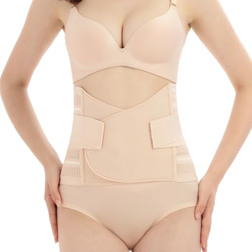 CATOR Faja postparto, Faja Postparto Cesarea, Fajas Postparto Reductora Faja Postparto Recuperacion - Fajas Postparto Cesarea Cinturón de Pelvis de Banda de Envoltura de Vientre para Mujer - Almendra CATOR Faja postparto, Faja Postparto Cesarea, Fajas Postparto Reductora Faja Postparto Recuperacion - Fajas Postparto Cesarea Cinturón de Pelvis de Banda de Envoltura de Vientre para Mujer - Almendra
