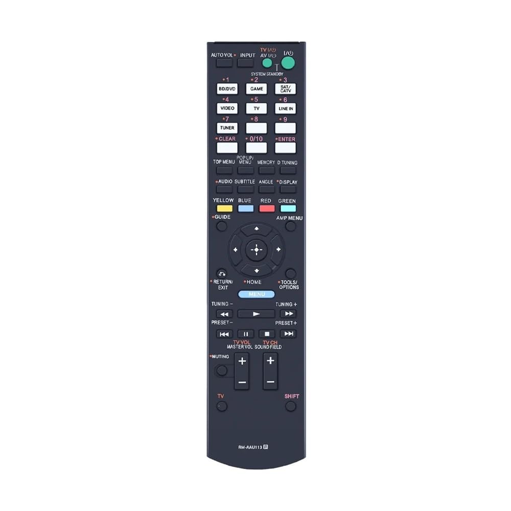 Mando de repuesto RM-AAU113 para tardes de cine con HT-CT550W 4