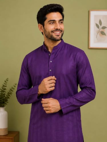 Image of Designer Ethnic Wear||Fusion Wear Men||Short Kurta for Men