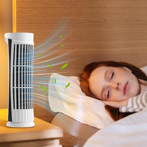 Ventilateur de chambre compact sans pales pour petits espaces et studios - 3