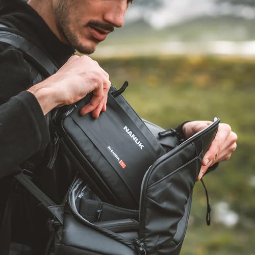 Image of NANUK N-Cubik T1 Camera Bag Insert - Compact Water-Resistant Pouch - Shockproof Protective Camera Insert for Backpack - Perfect for Accessories & Gear (10 inch x 6.3 inch x 2 inch)