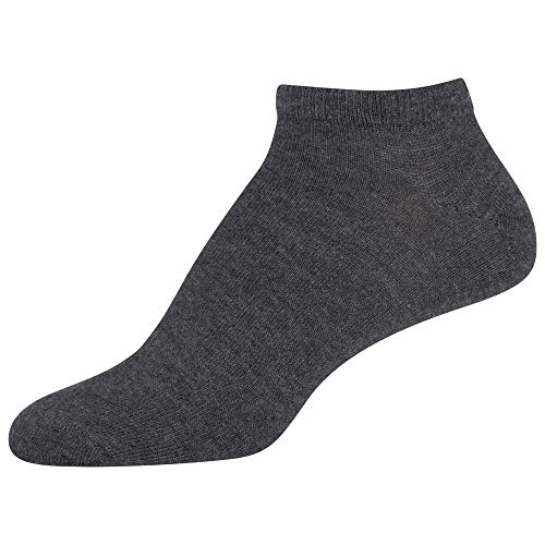 Gold Toe Women's Lightweight No Show Socks, 10-Pairs, Charcoal/Navy, Medium #TOP2