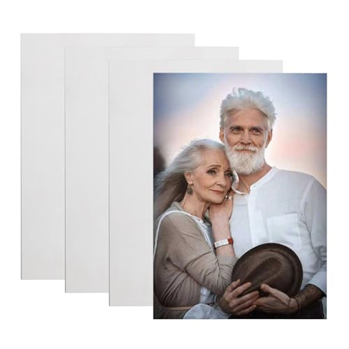 4 piezas de sublimación de fotos en blanco, 300 x 200 x 0,5 mm, de aluminio, sublimación, en blanco, transferencia de calor, para pared de impresión, decoración de habitaciones, marco de póster