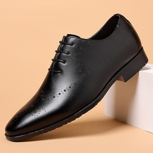 Calzado formal Oxford con cordones estilo clásico y sofisticado 7