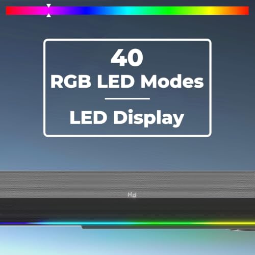 Image of ZEBRONICS Juke BAR 6100DWS PRO 340W with Multi Connectivity (BT 5.0 | HDMI (ARC) |Optical in | USB | AUX),Wireless Subwoofer,RGB LED Lights, Wall Mountable Sound Bar with Virtual 5.1 and LED Display