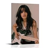 HUREYW I RH Poster Camila Cabello - Art mural - Couverture pour chambre  coucher - 30 x 45 cm - Style cadre