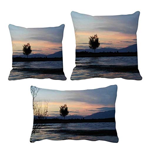 Coussins ensemble sunset beach décoration canapé et oreiller de sofa - 2