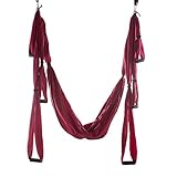 √ Tenga Un Kit De Swing De Yoga De Aire Perfecto E Ideal Para Sus Hábitos Diarios De Yoga ， Ayuda A Reducir El Dolor De Espalda De Muchas Maneras A Través De Nuestro Kit De Trampa Aérea, Aumentando La Flexibilidad Y La Flexibilidad, Así Como El Estiramiento Más Profundo Y El Tratamiento De Invaginación Espinal.