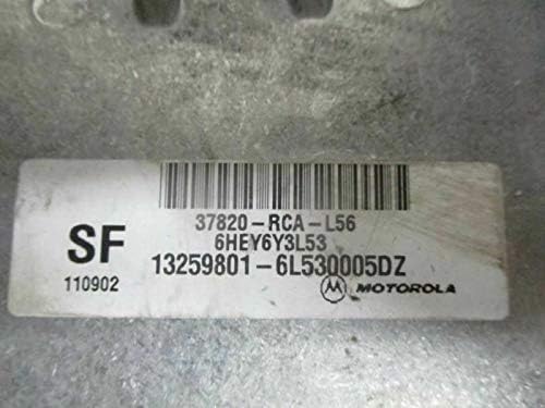 Engine ECM Control Module Fits 2003 03 Compatible with Honda Accord 37820-Compatible with RCA-L56 37820Compatible with RCAL56