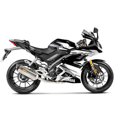 Image of R15 V3 Graphic Kit| RR B&W| by Motocross Graphix| Printed on Premium Vinyl with Ultra Gloss Laminate, Waterproof, Precise Precut Sticker, Non-Fading, Pack of 1 for Full Bike