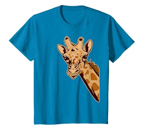 Zoo girafe animal - cadeau safari de gardien de zoo savane T-Shirt