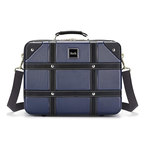 Vanity vintage bleu marine idéal pour vos week-ends et escapades en avion