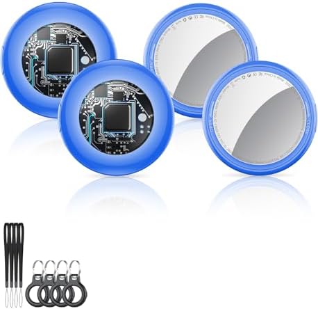 2026 New [Apple MFi Certified] Tracker Tags-4 Pack (iOS Only), Tu...