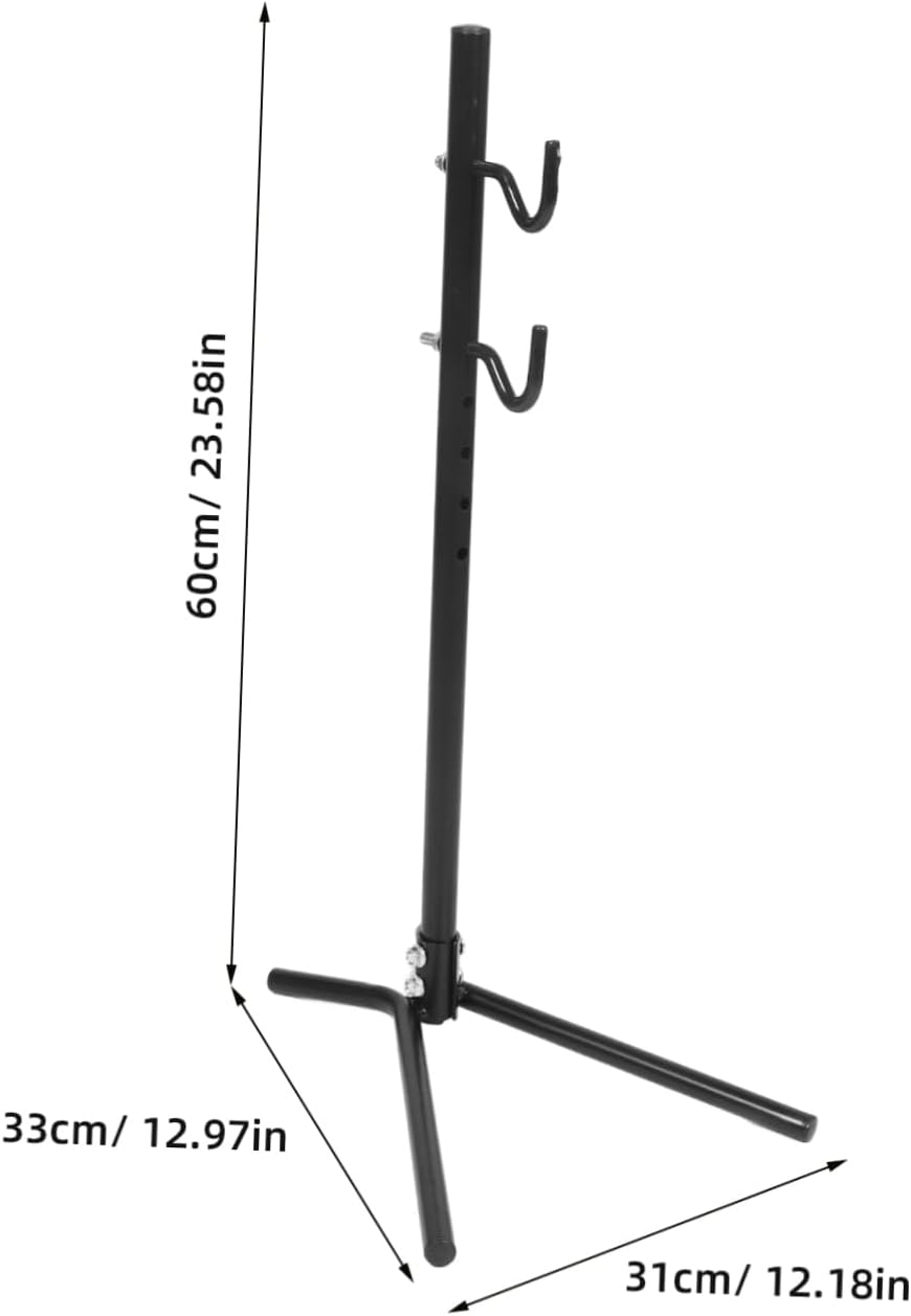 Multifunctional Bike Stand Adjust Height for Bikes Sturdy Space Saving Ebike Repair Platform