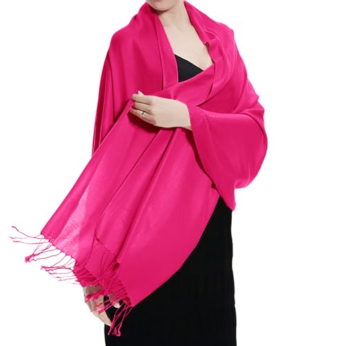 TZ Promise womens Solid Pashmina Pashmina Scarf