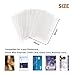 Neffliwe 300 Pcs Kpop Photocard Sleeves Card Sleeves PVC and Acid Free for Trading Cards Standard Kpop Photocards (58x89mm)