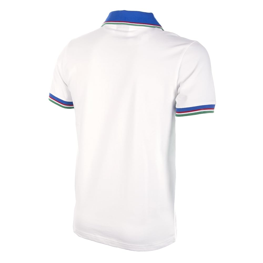 Italy Away World Cup 1982 Short Sleeve Retro Football Shirt