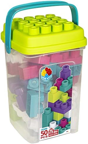 Bloques de construcción coloridos para bebés - 50 piezas