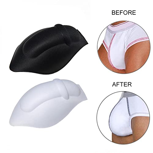 2pcs Men Enlarge Enhancing Cup Protective Pad Cushion Three-dimensional Pouch Swimwear Swimming Trunks Shorts3