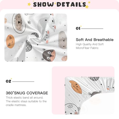 Image of Galaxy Space Crib Sheets, Crib Sheets for Boys Girls, Breathable Soft Standard Toddler Crib Sheet 52 X 28 Inches
