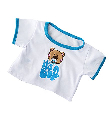 It's A Boy T-Shirt Teddy Bear Clothes Fits Most 14