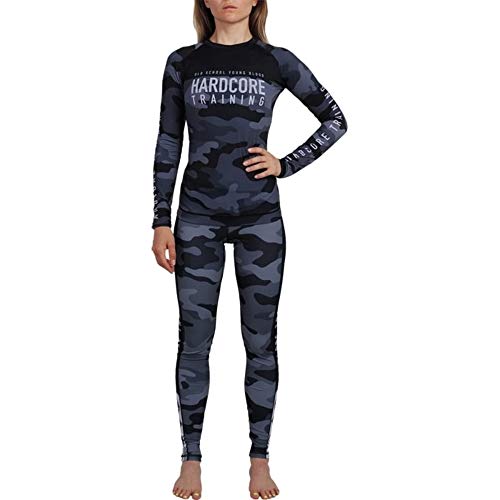 Hardcore Training Women Rash Guard Long Sleeve Compression Base Layer Tight Fitness Yoga Running Gym Workout4