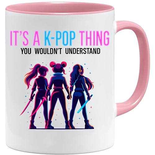 kpop demon hunters | Taza de anime con texto kpop demon hunters | Taza de anime con texto