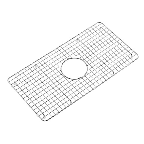 Protector para fregadero centro drenaje acero 24.1x12.5 in