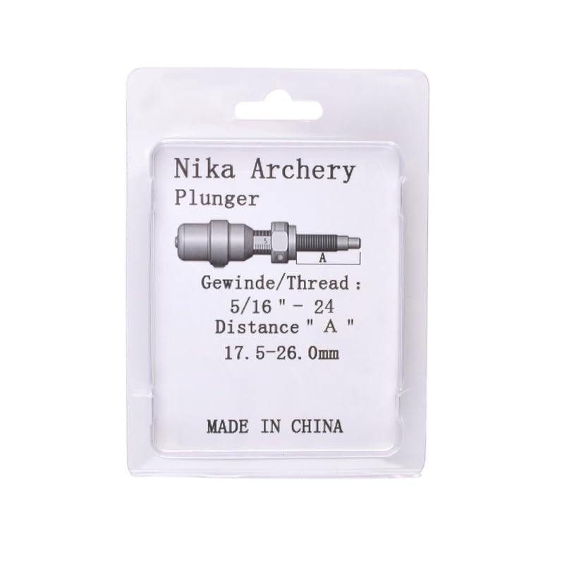 Couches de tir à l'arc Cushion Plunger Acier Inoxydable Bouton Plunger Réglable RH/LH pour Arc Recurve Sport Accessoires