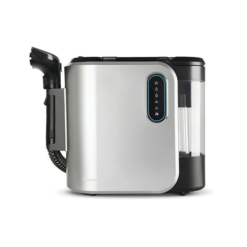 Schneider Dual Spot Steam XL SCVC04DEXL Dampfreiniger, 2000W, 3 Reinigungsmodi, 1,6L Tank, Black