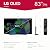 LG C3 Series 83-Inch Class OLED evo 4K Processor Smart Flat Screen Wall Mount TV with Magic Remote AI-Powered OLED83C3PUA, 2023 with Alexa Built-in