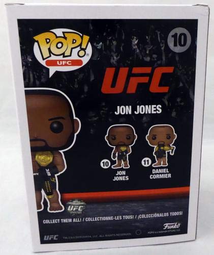 Jon Bones Jones Autographed Red Boxing Trunks Signed, Beckett BAS QR