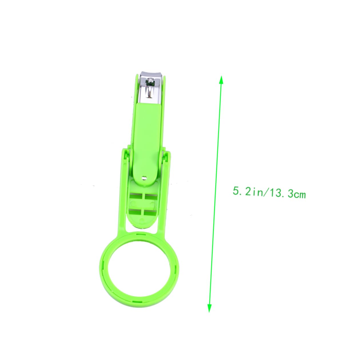 ERINGOGO Pet Nail Clipper with Magnifying Glass for Pets Durable Claw Cutters for Hedgehogs Hamsters and Guinea Pigs Random Color