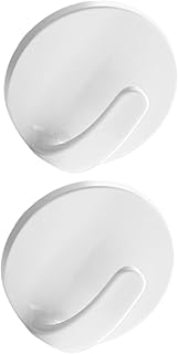 ULTECHNOVO 2pcs Refrigerator Magnetic Paste Hook Heavy Duty Hook Towel Hook Heavy Duty Magnet Hooks Magnetic Key Hanger Magnetic Hook Wall Rack Magnet Utility Hooks Refrigerator Hooks Round