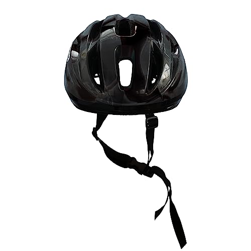 Image of Prokick Cycling Adjustable Multisport Helmet for Skateboarding & Skating Suitable for All Ages - Kids, Boys, Girls and Mens Adjustable Fit System Light Weight Cycling Helmet, Glossy Black-Senior