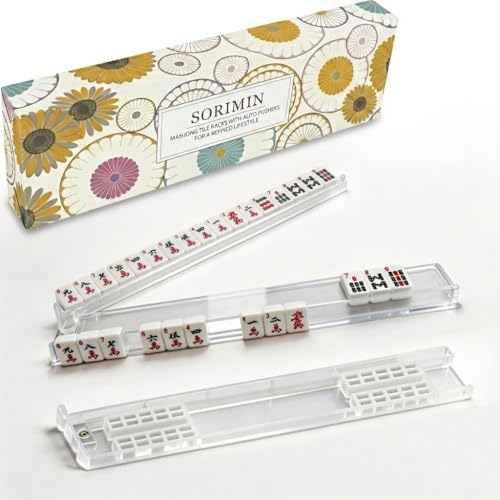 Set de 4 Soportes Acrílicos para Mahjong de 17.5 Pulgadas miniatura 1