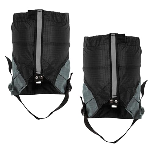 Generic Polainas curtas à prova d'água, à prova de areia, proteção leve, protetores de pernas para