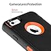CAFEWICH for iPhone 6/6S Case Heavy Duty Shockproof High Impact Tough Rugged Hybrid Rubber Triple Defender Protective Anti-Shock Silicone Mobile Phone Cover for iPhone 6/6S 4.7