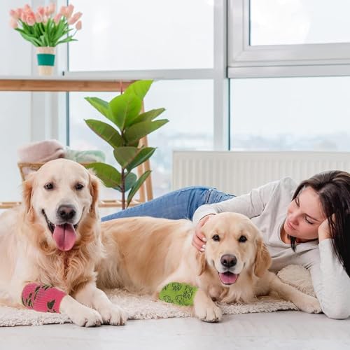 12-Rollen Selbsthaftende Bandage Hund Vet Verband Elastische Selbstklebender Verband, Selbsthaftender Verband, Gipsbinden, Cohesive Pet Vet Wrap für Katze,Hund,Pferd Bein Klebeverband(2.5cm x 4m)
