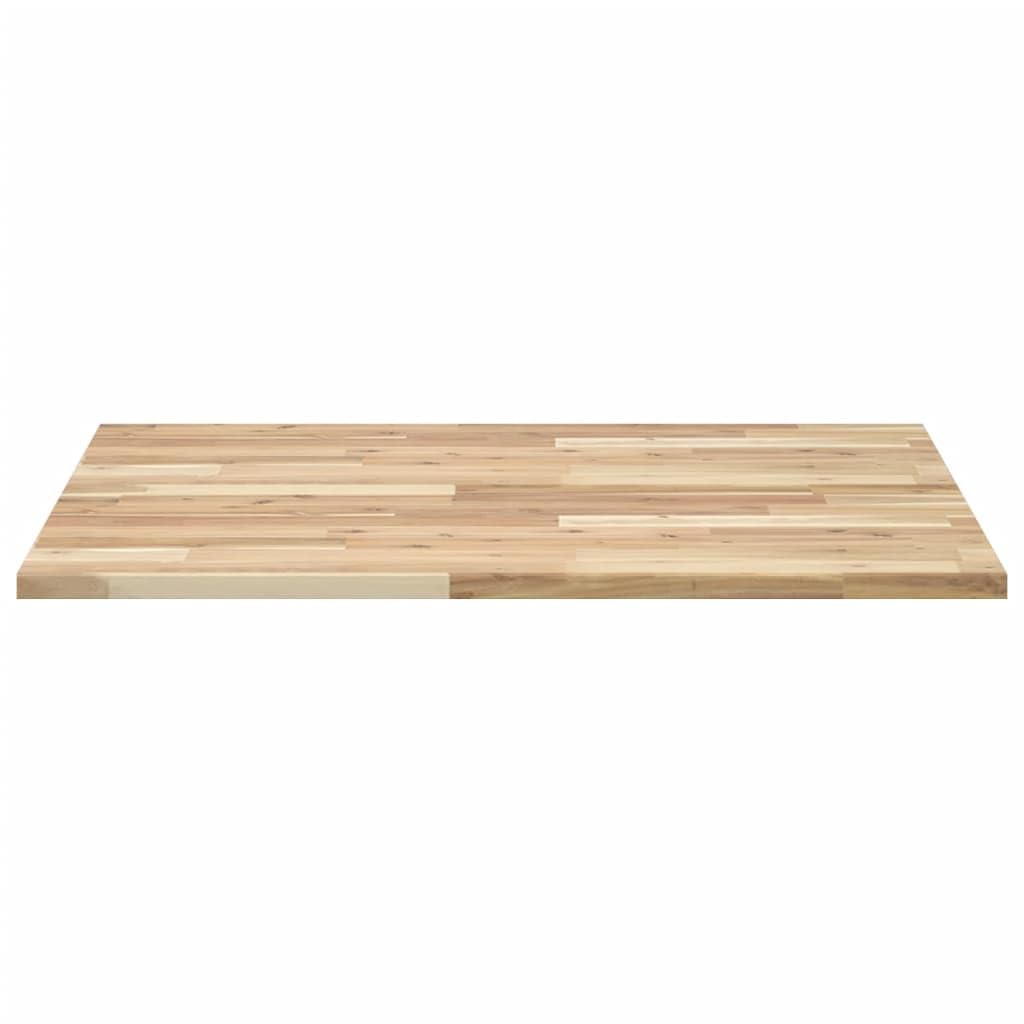 vidaXL Tablero de Mesa Cuadrado Madera Maciza Acacia 80x80x2 cm, Tablero de Mesa de Repuesto, Tablero de Mesa Cuadrado, Tablero de Mesa Cuadrada