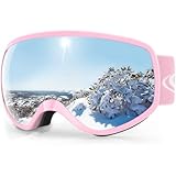 findway Kinder-Skibrille, Snowboardbrille für Jungen und Mädchen, Kleinkinder, Alter 3–12 Jahre