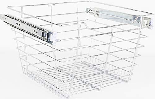 Best Metal Pull Out Drawers for Closet: Durable, Space-Saving Organizers 6 Closet Pull-Out Basket 16