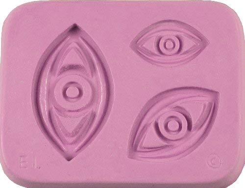 Silicon Mold, Open Eye" Mold
