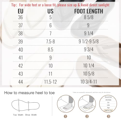 Image of Litfun Women's Arch Support Flip Flops for Plantar Fasciitis Orthopedic Thong Sandals Comfortable Summer Beach Pool Slides