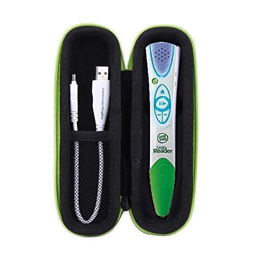 Aenllosi Hard Storage Case Replacement for Leapfrog LeapReader Reading and Writing System (Green,Only Case)
