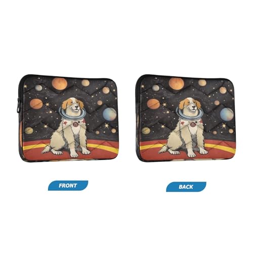 Funda para Laptop Cute Space Dog 13-14 Pulgadas Impermeable miniatura 2