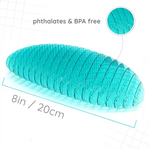 Image of Morf Worm Fidget Toy - Desk Fidget for Adults & Kids - Quiet, Fun & Interactive Sensory Toy - USA Patent Pending (Blue, Big)