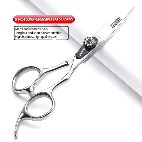 5-inch Japanese 440C Laser Hair Salon Professional Hair Clippers, Hairstyle Scissors(5-inch Cutting Scissors) - Image 2