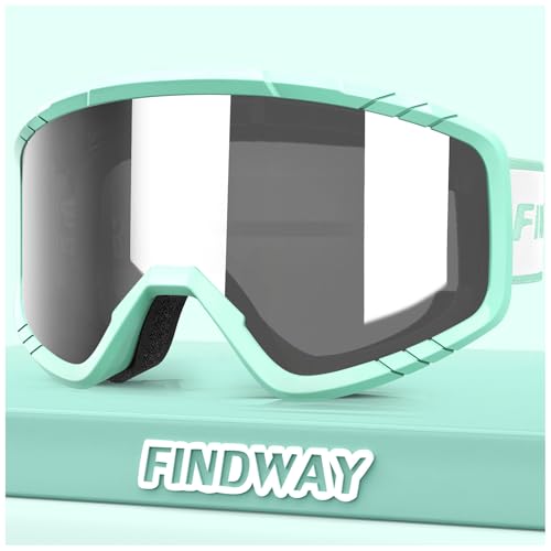 Findway Kinder Skibrille, Snowboard Brille für Brillenträger, OTG, UV-Schutz Kompatibler Helm, Anti Fog Kinderskibrille Ski Goggles für Skifahren/Skaten/Schneemobil, Für Junior Teenager 3~14 Jahre Findway Kinder Skibrille, Snowboard Brille für Brillenträger, OTG, UV-Schutz Kompatibler Helm, Anti Fog Kinderskibrille Ski Goggles für Skifahren/Skaten/Schneemobil, Für Junior Teenager 3~14 Jahre